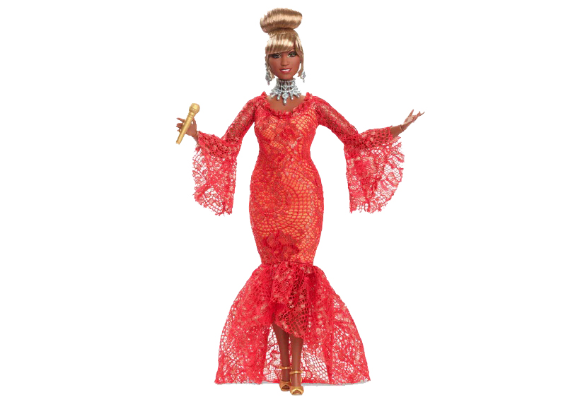 Red is NOT the color of the woman who hides in a corner and this NiniMomo  Silkstone Barbie is definitely not… | Instagram