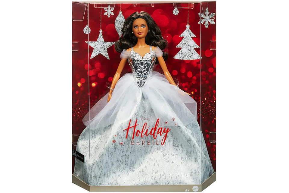 Mattel Barbie Signature 2021 Holiday - Brunette Hair Doll