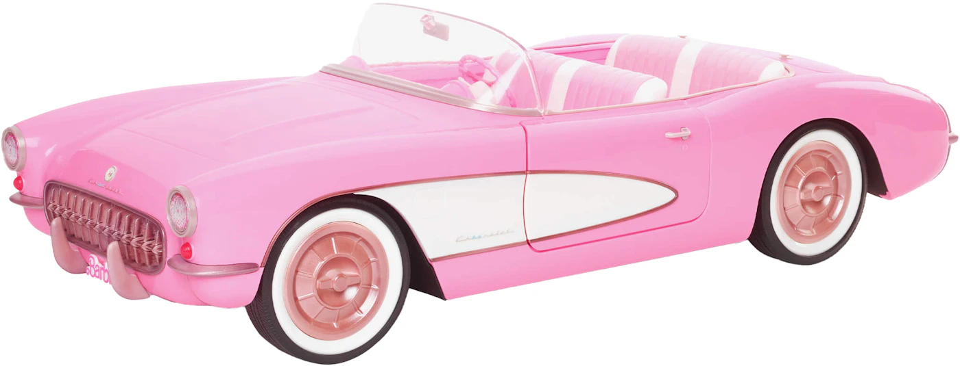 PRÉ-VENDA Carro Barbie Signature Barbie The Movie Corvette Conversível Rosa  - Mattel