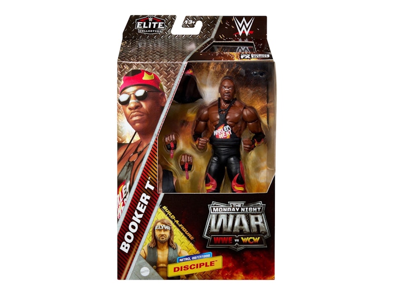 Mattel Booker T WWE Monday Night War Elite Collection Series #3