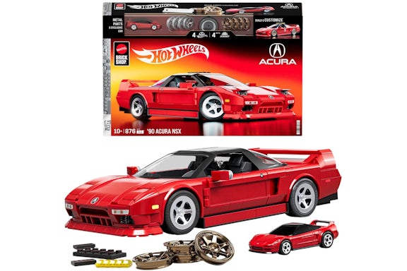 Kit de construction Mattel Brick Shop Hot Wheels Acura NSX 1990
