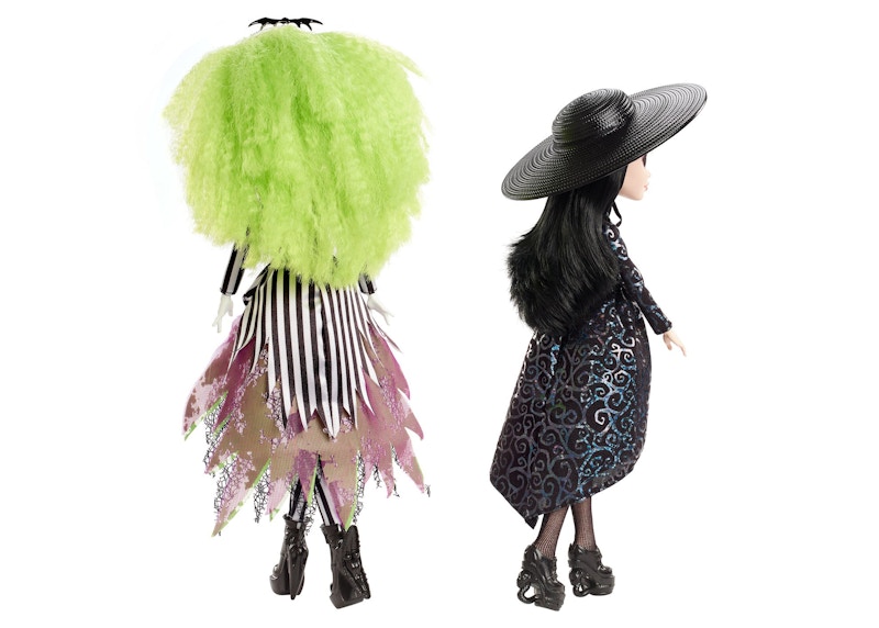 Mattel Beetlejuice & Lydia Deetz Monster High Skullector Doll 2-Pack - US
