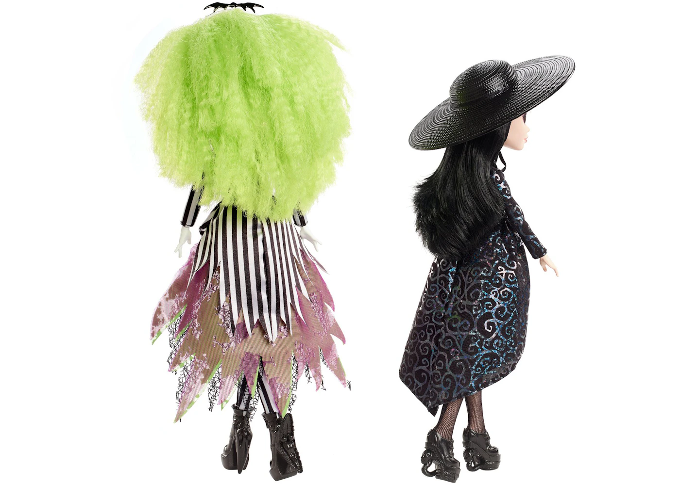 Mattel Beetlejuice & Lydia Deetz Monster High Skullector Doll 2-Pack - US