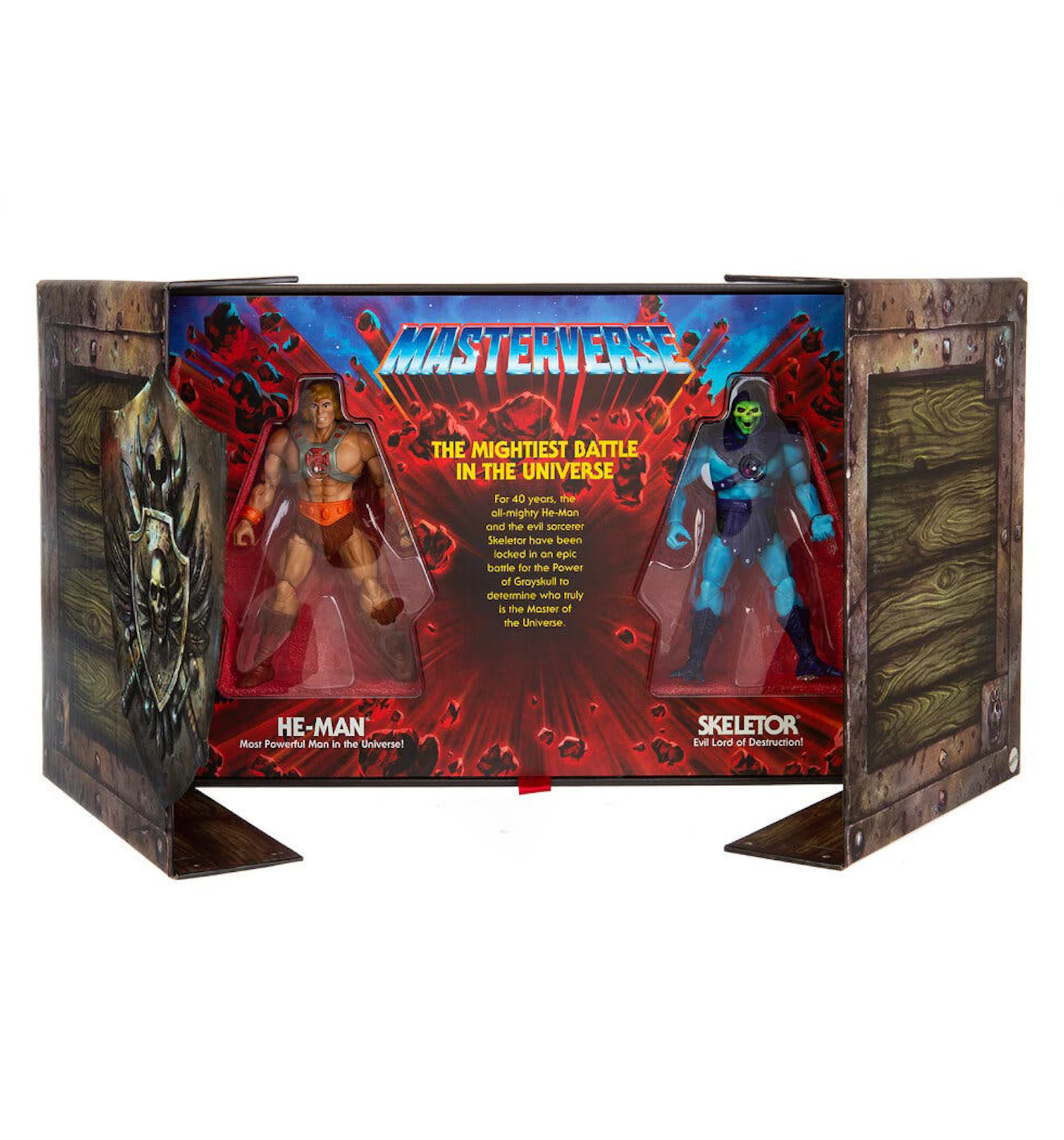 Mattel Creations Masters of the Universe HeMan vs. Skeletor 40th