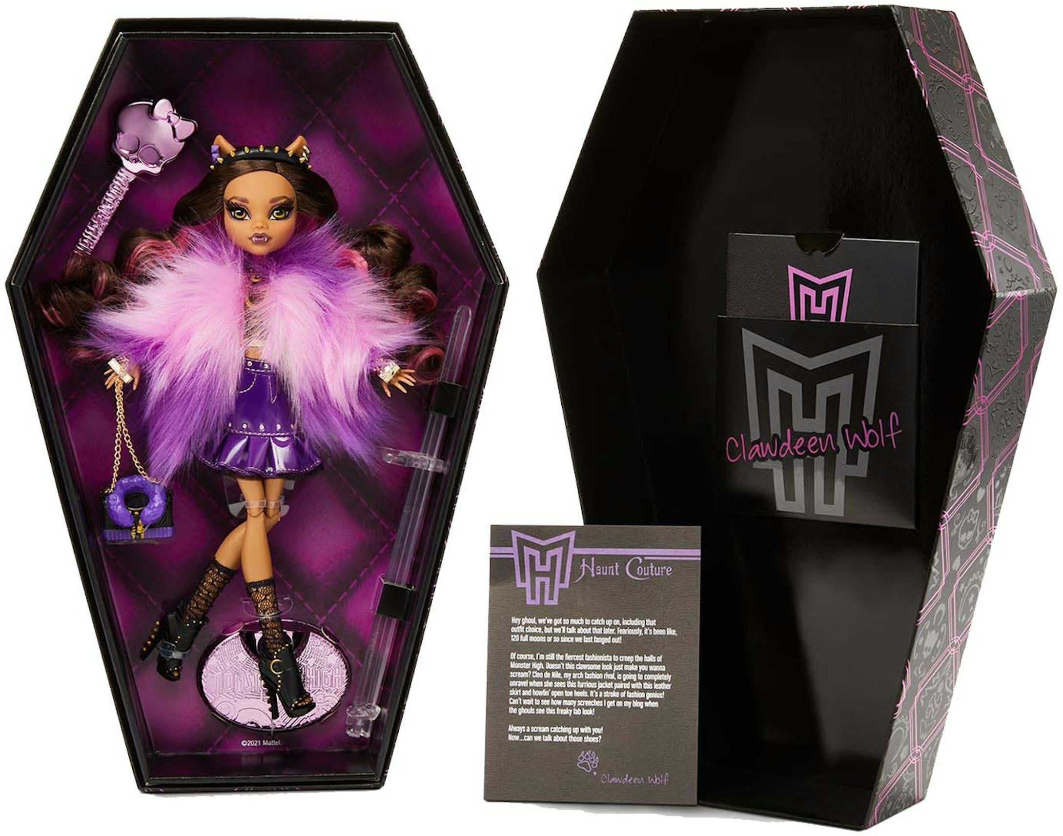 Mattel Monster High Clawdeen Haunt Couture Doll - GB