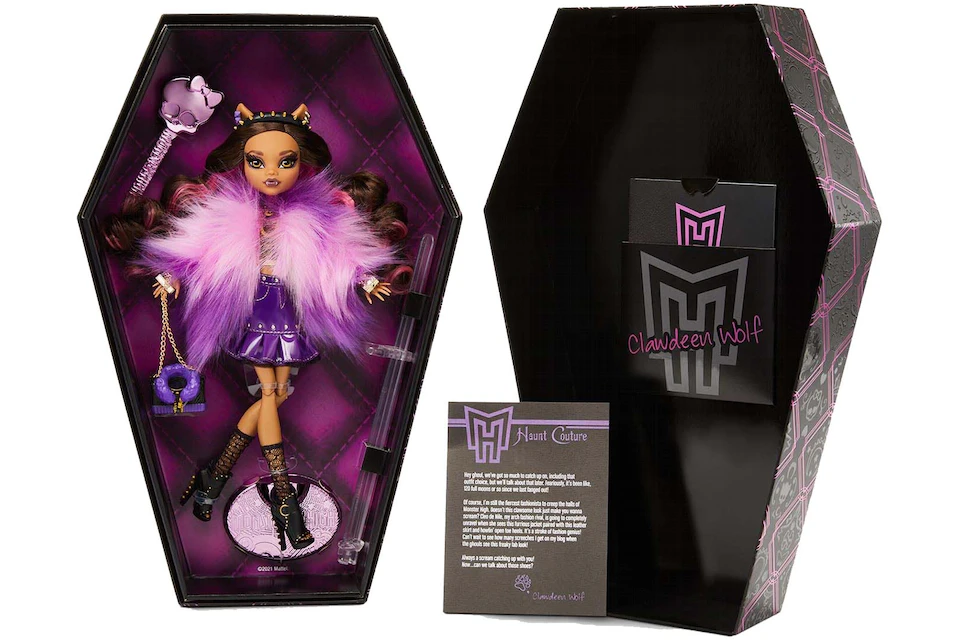 Mattel Creations Monster High Clawdeen Haunt Couture Doll