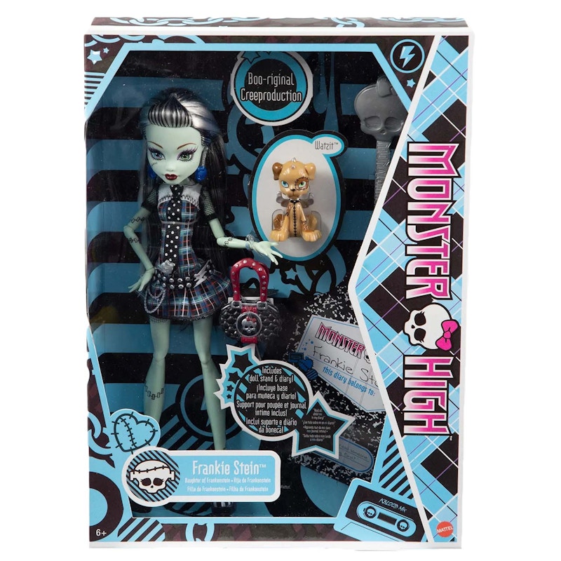 Poupee de reproduction Monster High Frankie Stein de Mattel de la Collection FW22 FR