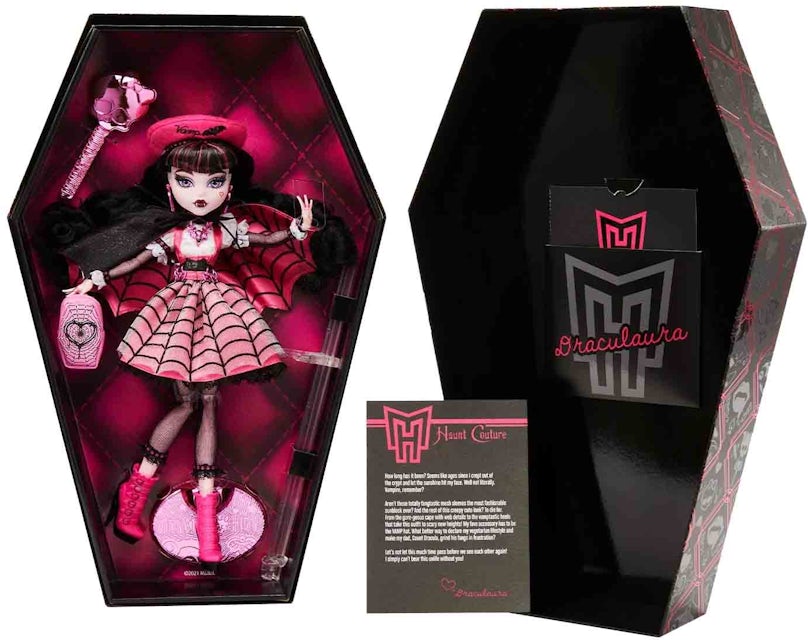 Mattel Monster High Haunt Couture Draculaura Doll - SS22 - US, monster high  boneca draculaura 