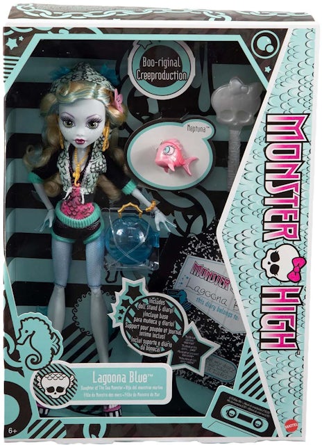 Mattel Monster High Lagoona Blue Reproduction Doll - FW22 - US