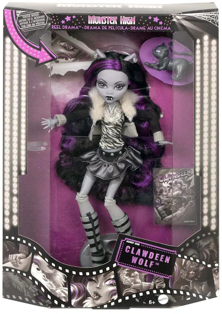 Monster High: Reel Drama Clawdeen Wolf Doll Review! 