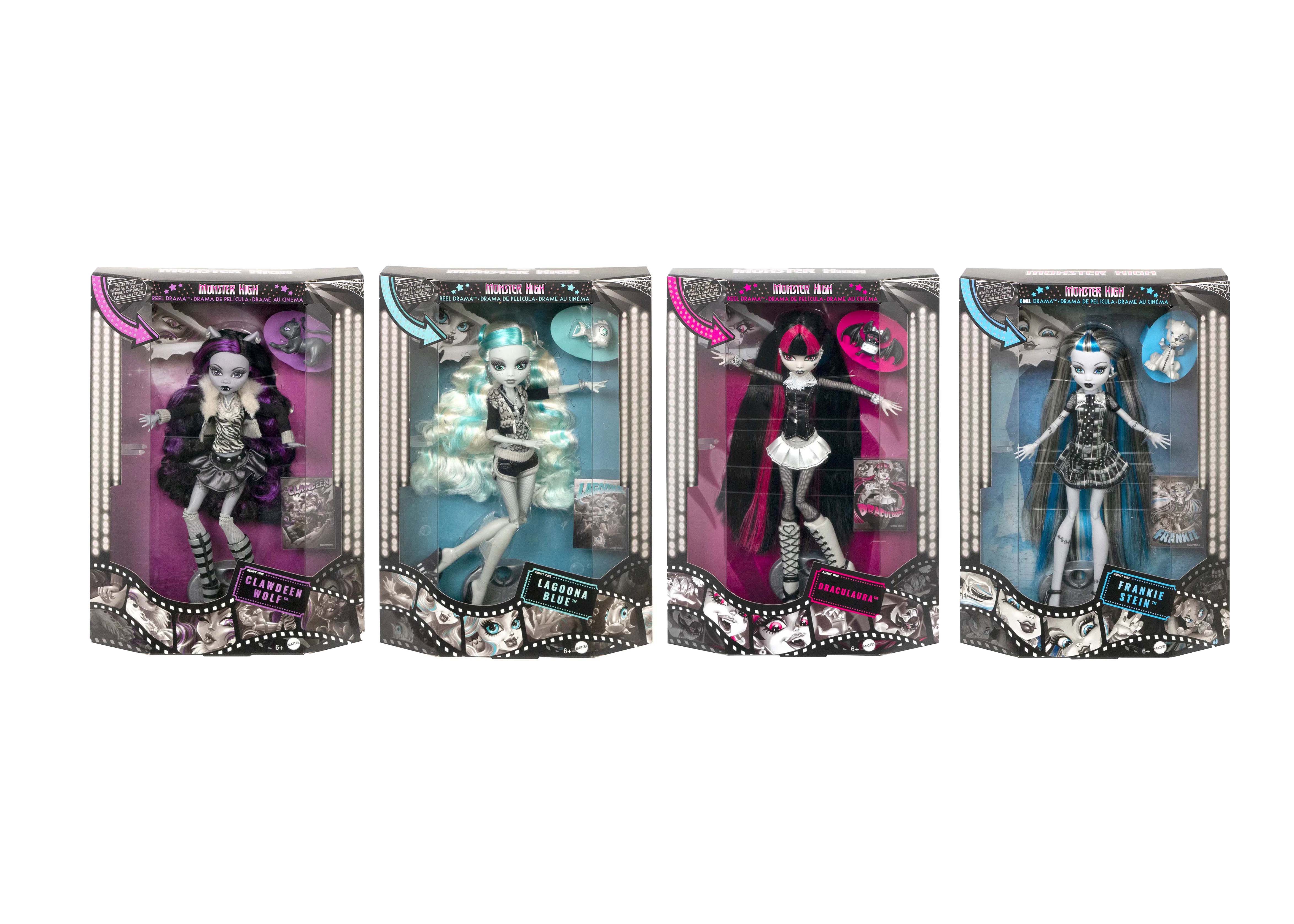 Monster High Doll - Clawdeen Wolf - Grey with Blue Hair - wide 7