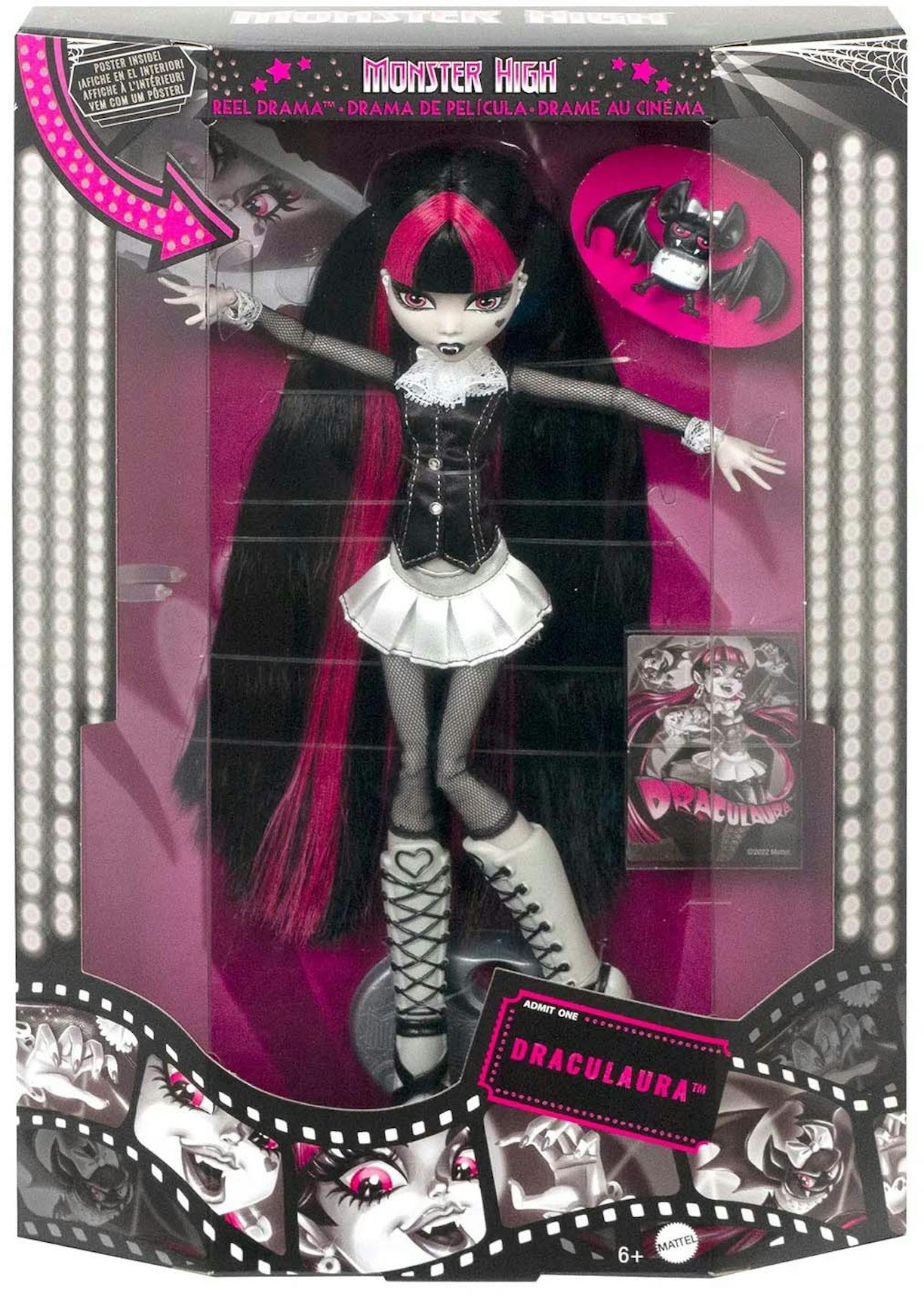 Mattel Monster High Draculaura Reproduction Doll in 2023