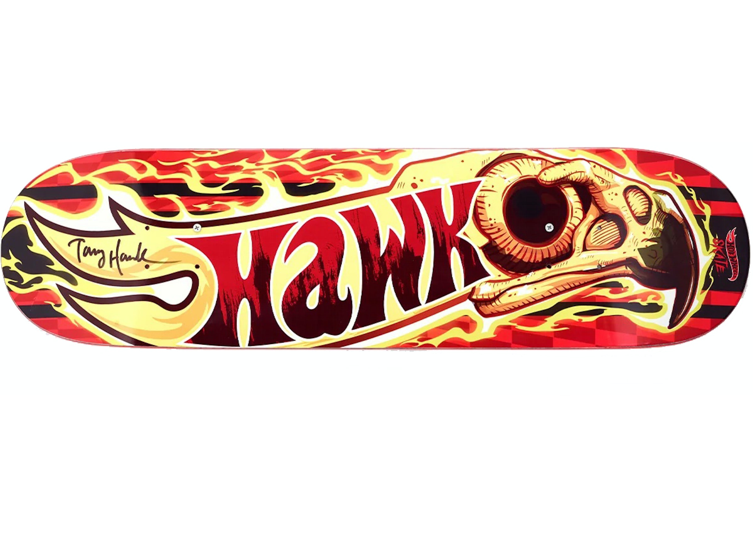Mattel x Hot Wheels x Tony Hawk Fingerboard and Signed Tony Hawk