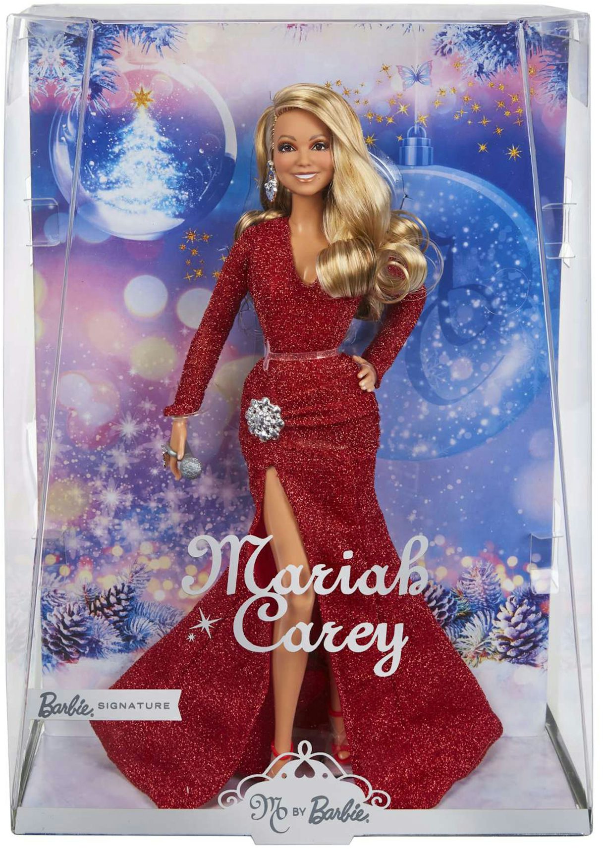 Barbie Signature Mariah Carey Holiday Doll Christmas 2023 Red Dress *IN  STOCK*