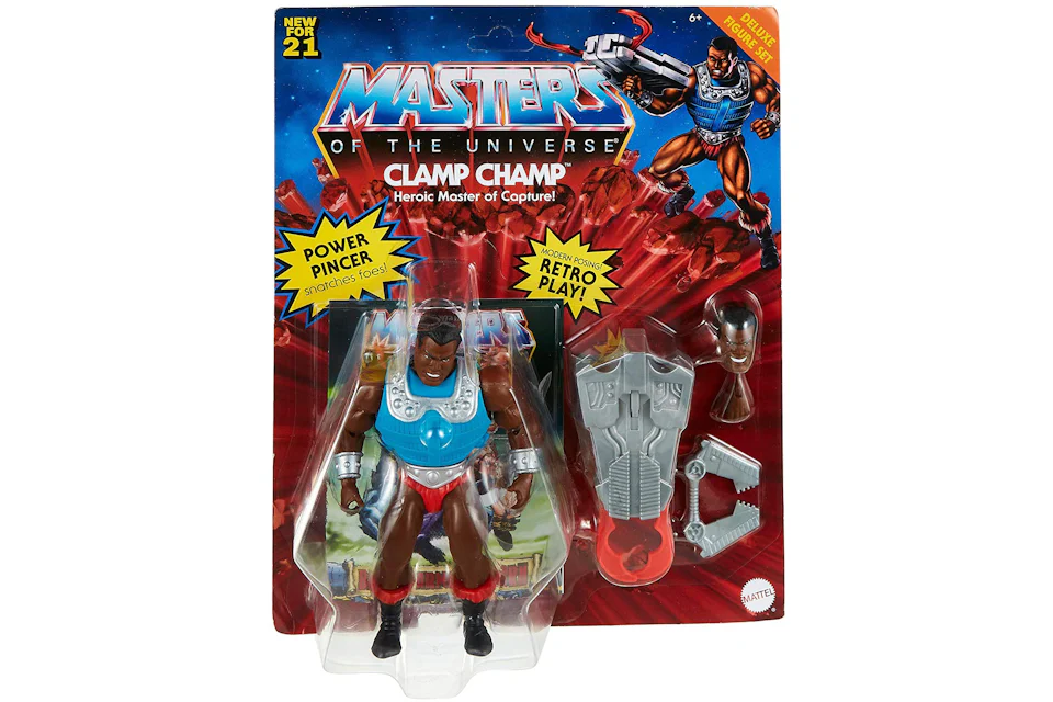Mattel Masters of the Universe Origins Clamp Champ Action Figure