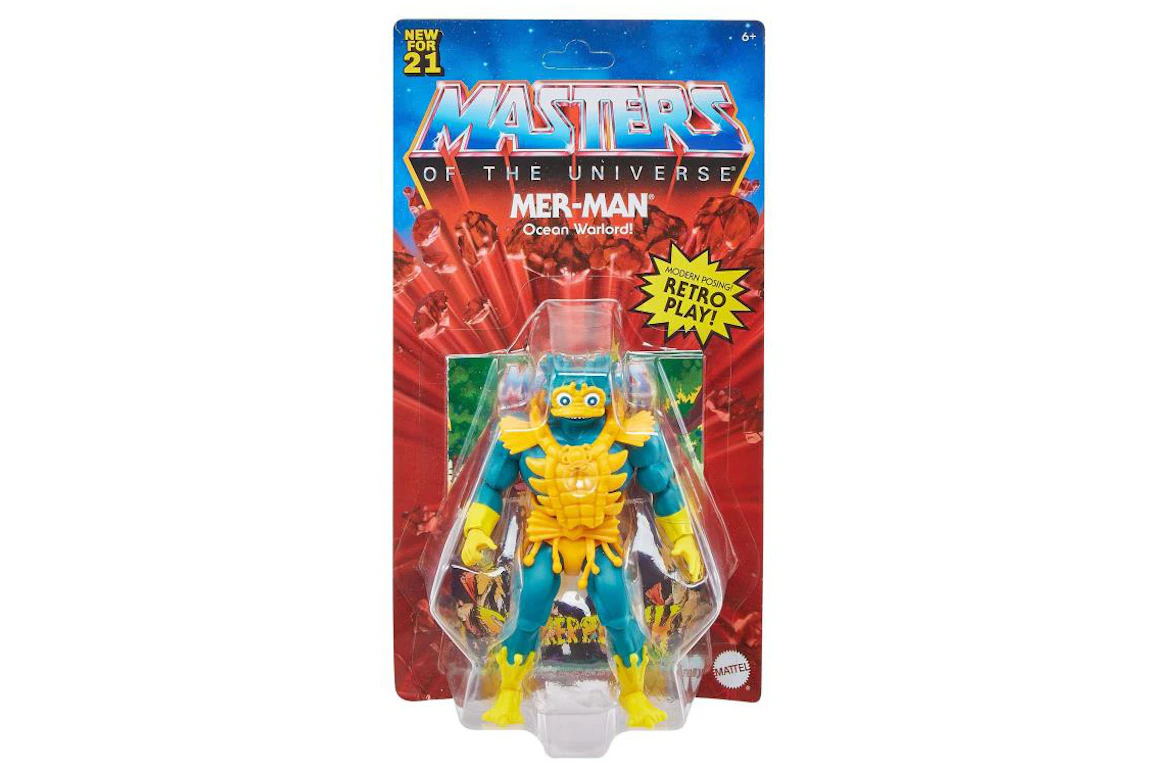 Mattel Masters of the Universe Origins Mer-Man LoP Version Action Figure