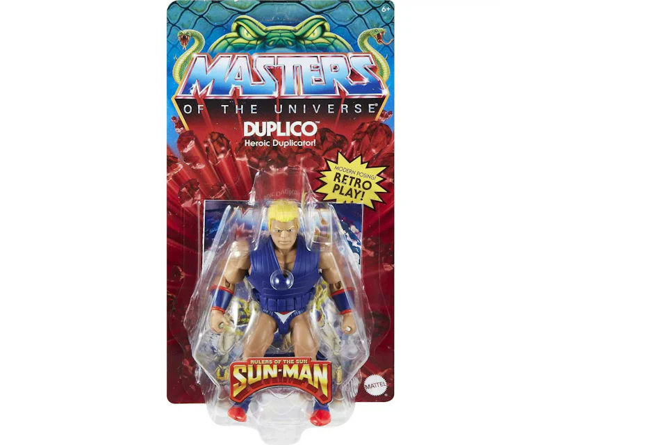 Mattel Masters of the Universe Ruler of the Sun-Man Duplico Action Figure