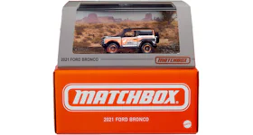 Mattel Matchbox Collectors 2021 Ford Bronco Black/Orange/Metallic
