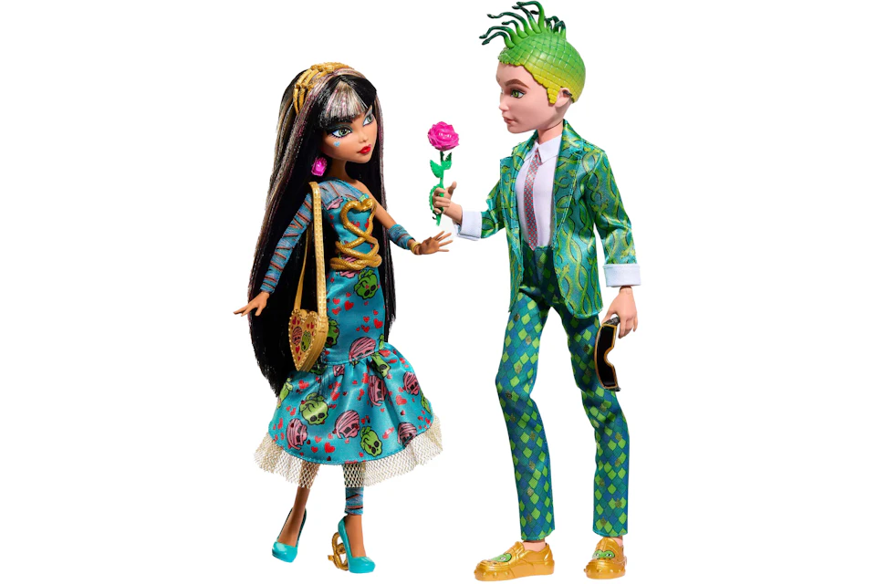Mattel Monster High Cleo and Deuce Howliday Love Edition 2 Pack Dolls - US