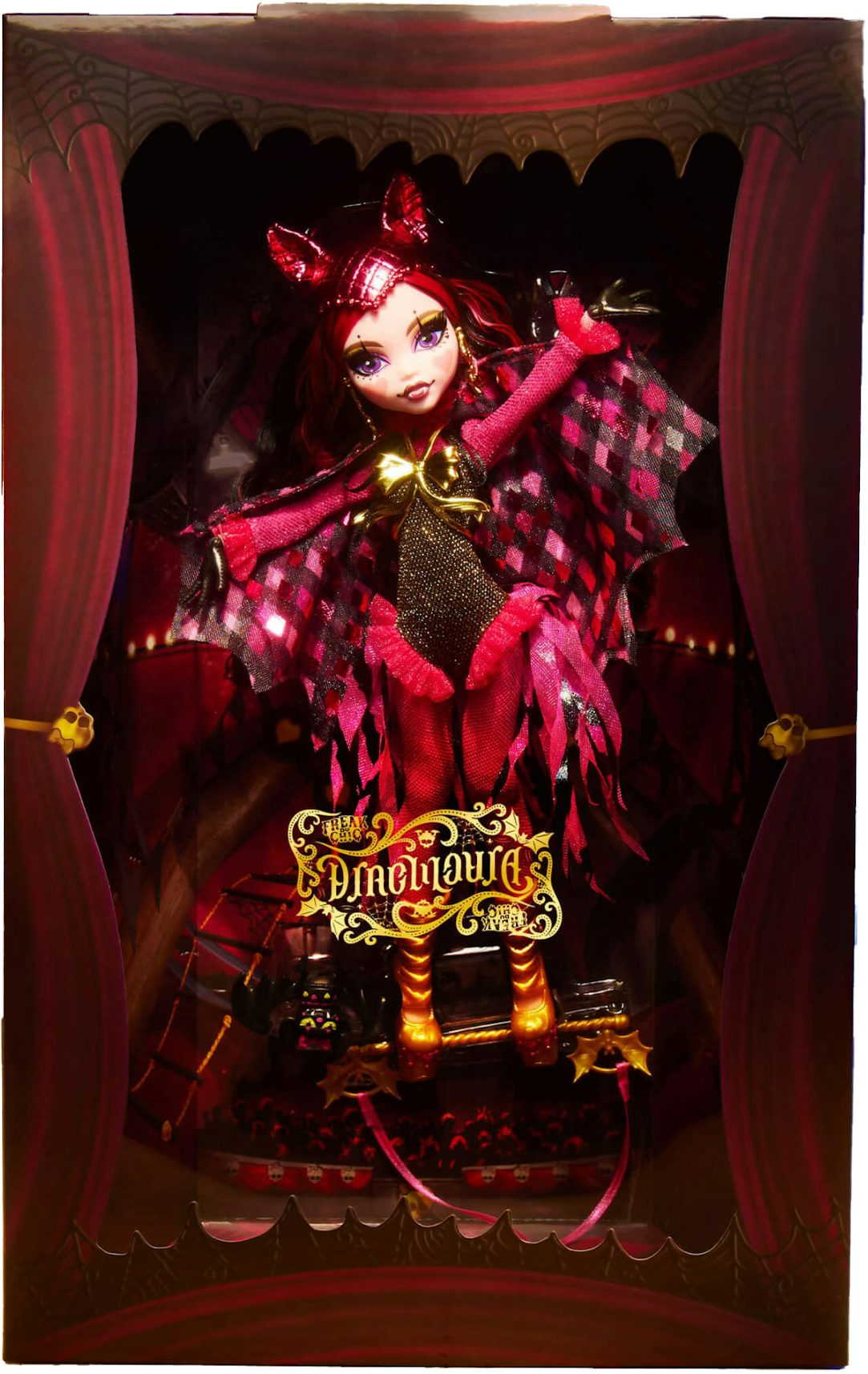 Ever After High Lizzie Hearts Book Club Doll in Original Box, MISSING SHOES