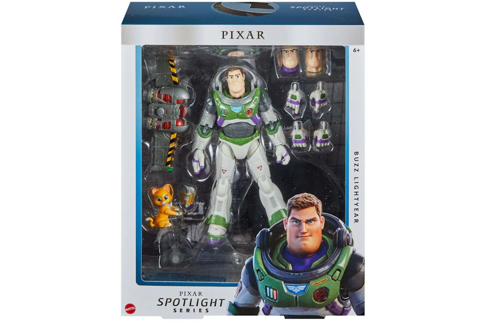 Mattel Pixar Spotlight Series Buzz Lightyear Alpha Space Ranger Action ...