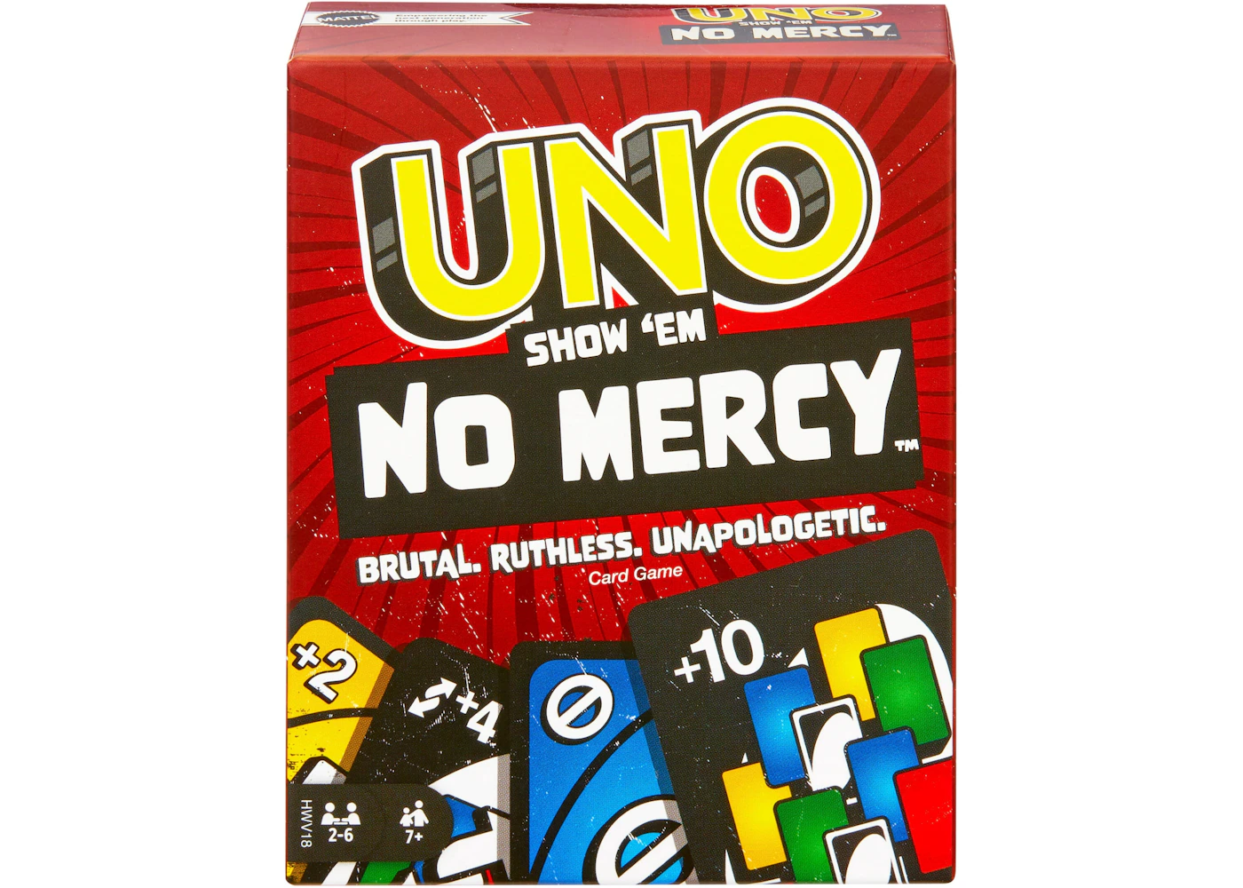 Mattel UNO Show ‘em No Mercy Card Game - US
