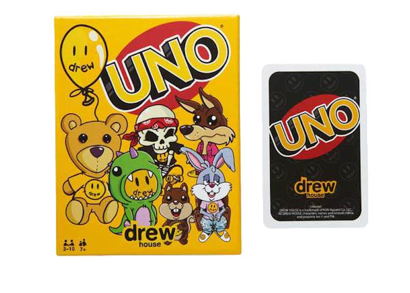 Mattel Uno Drew House Card Game US