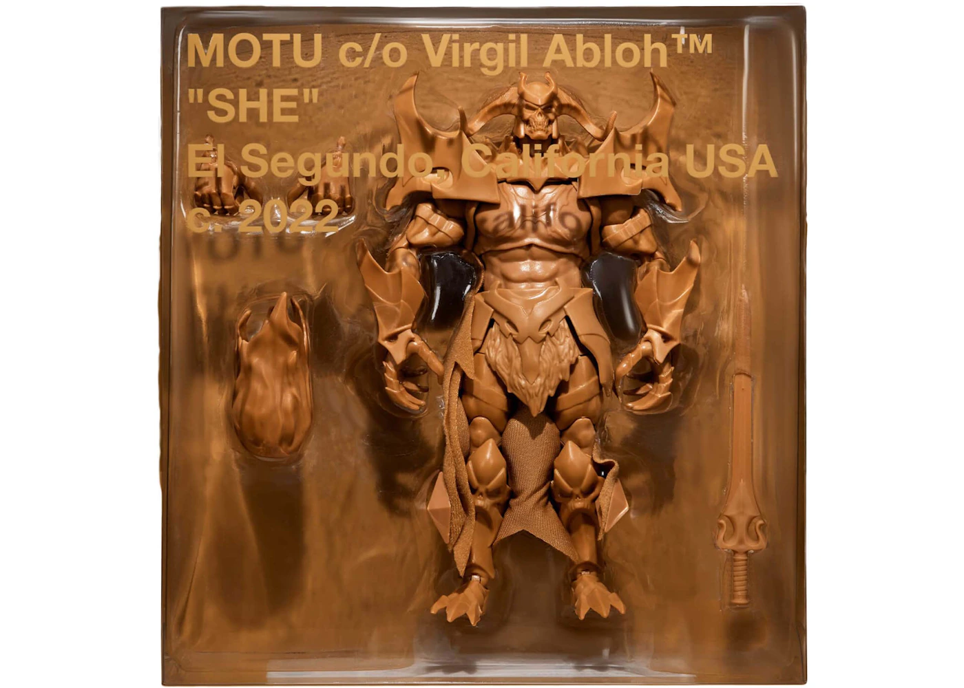 Mattel Virgil Abloh x Masters of the Universe Skele-God Collector ...