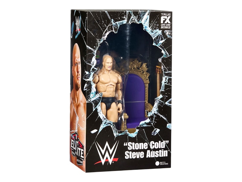 Mattel WWE Elite Collection Stone Cold Steve Austin Action Figure