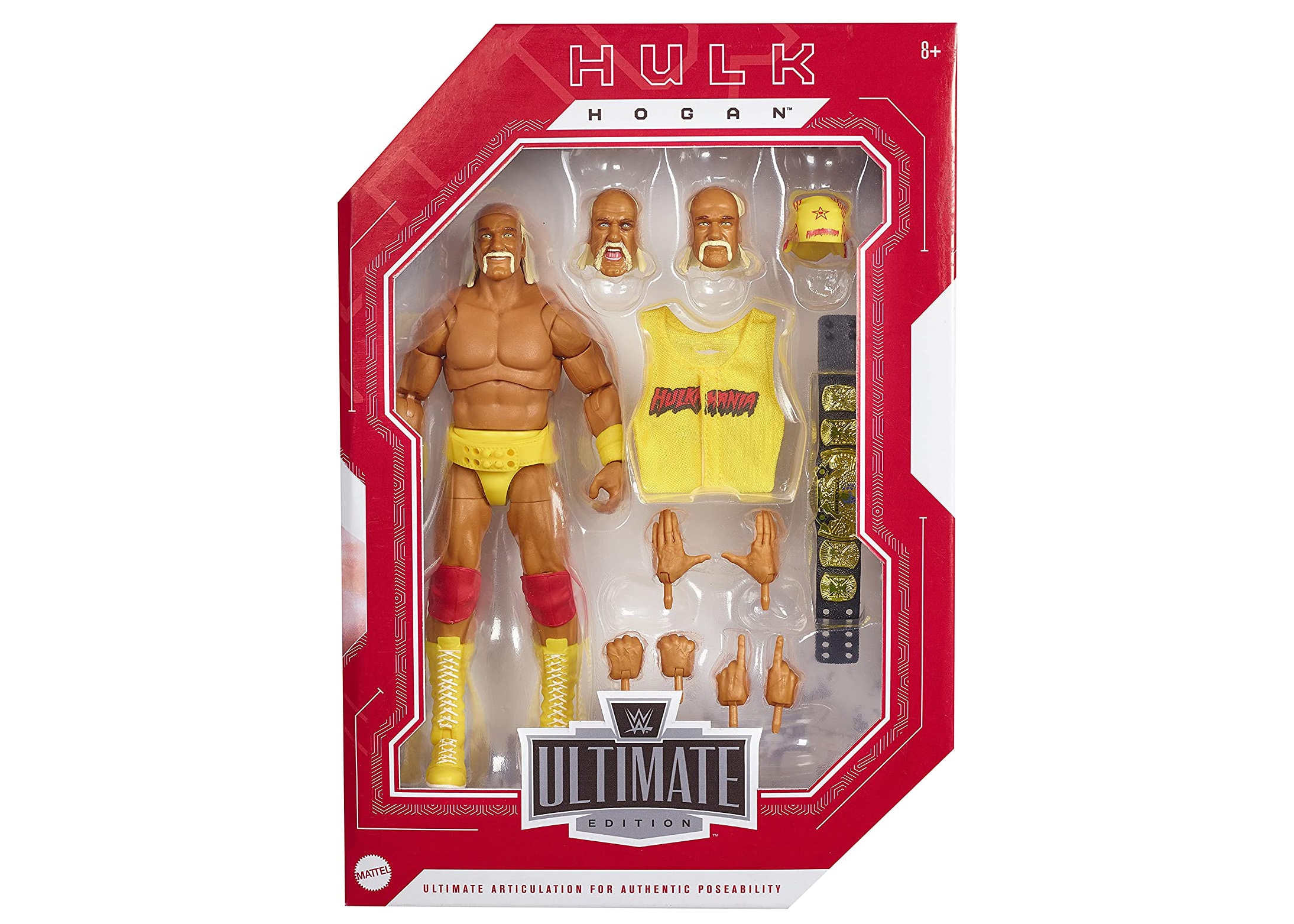 WWE/WWF Mattel Ultimate Edition NWO Hulk Hogan Exclusive NEU 