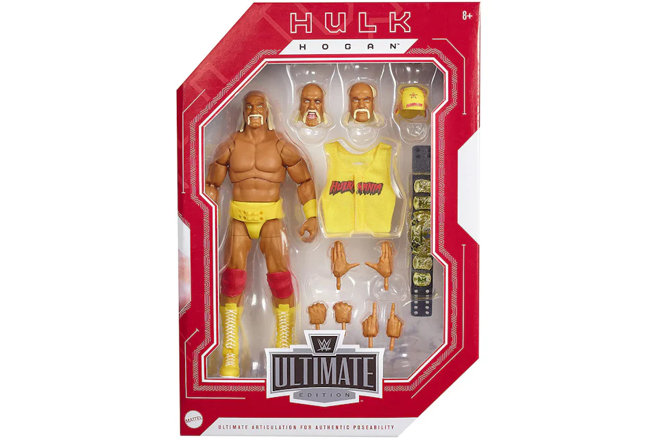 Mattel WWE Ultimate Edition Hulk Hogan Amazon Exclusive Action Figure