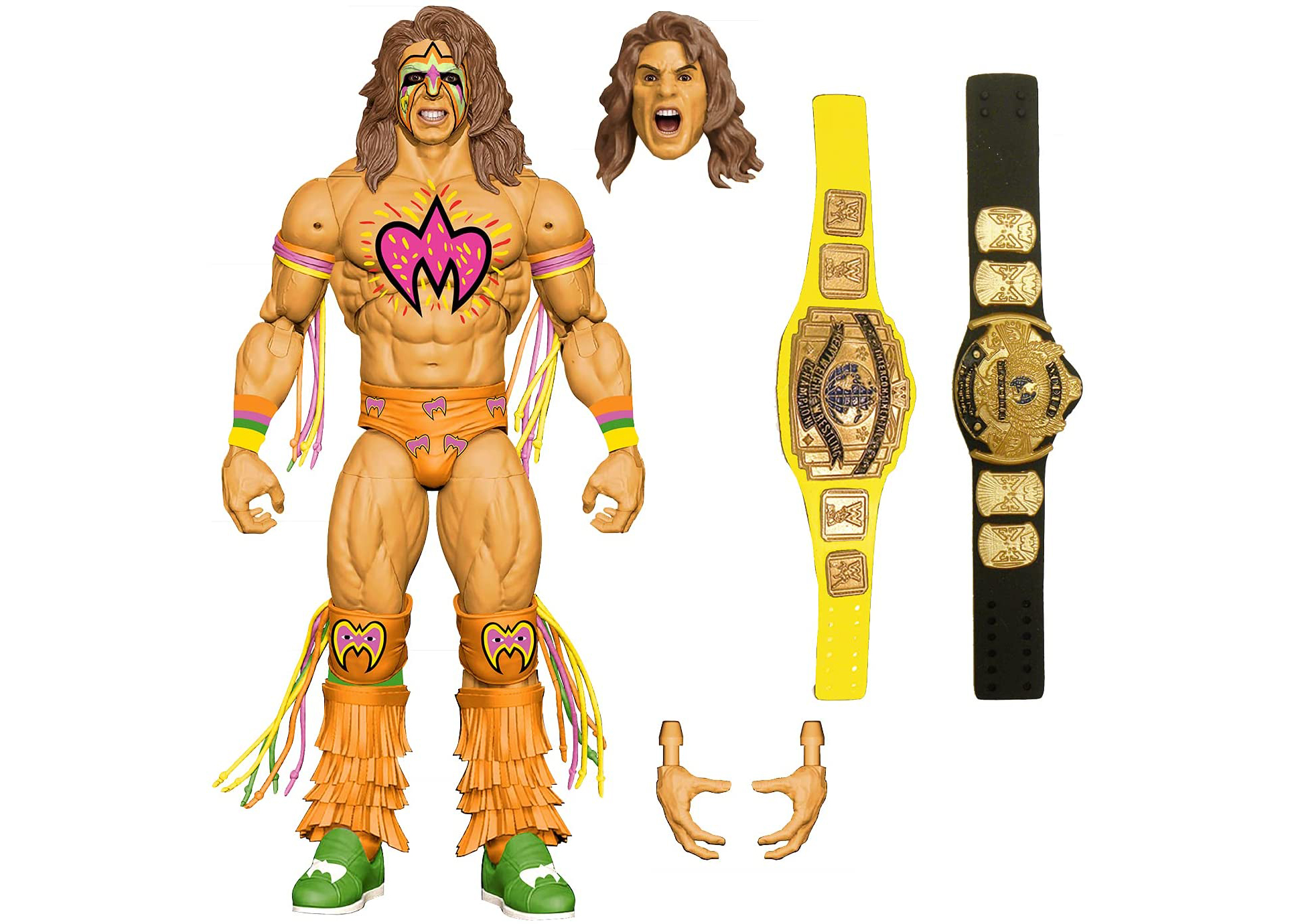 Mattel WWE Ultimate Warrior Ultimate Edition Fan Takeover Action