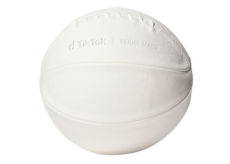 Matthew Senna White Resin Basketball