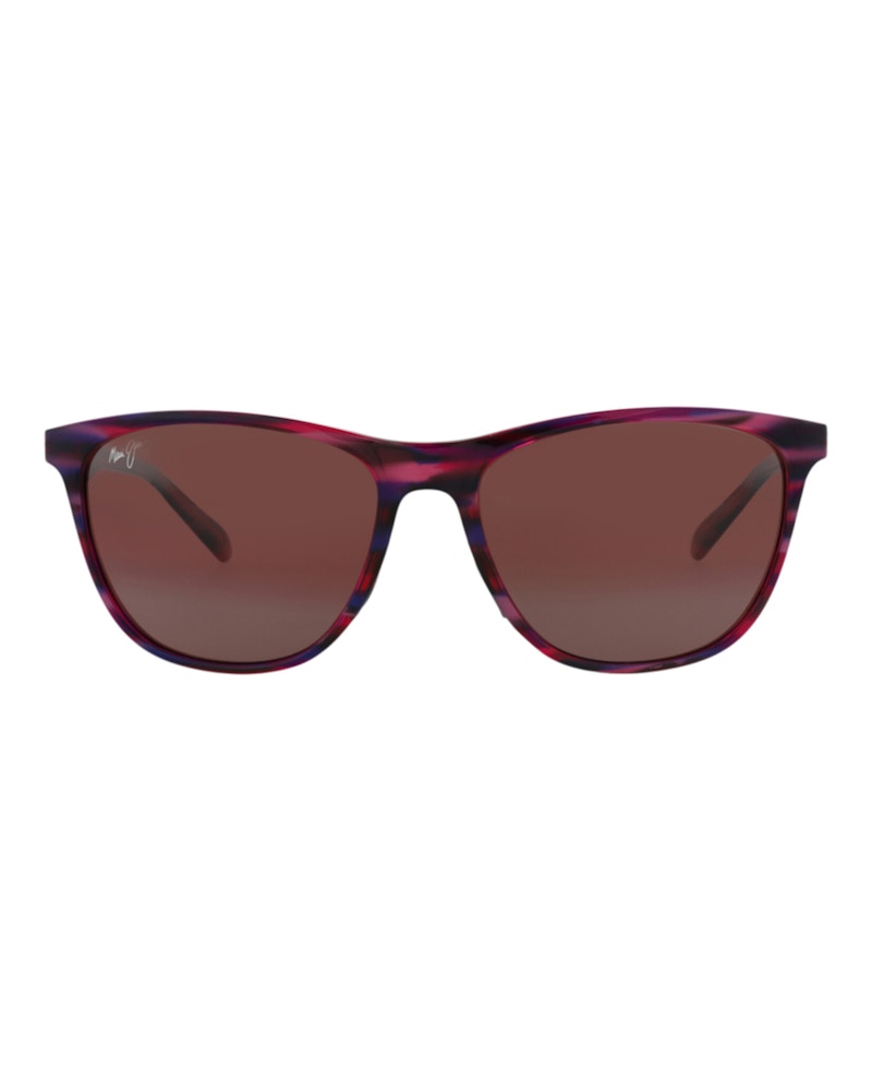 Maui Jim Lilac Lilac Rose (R783-13B) Maui Jim Round-Frame Injection Sunglasses