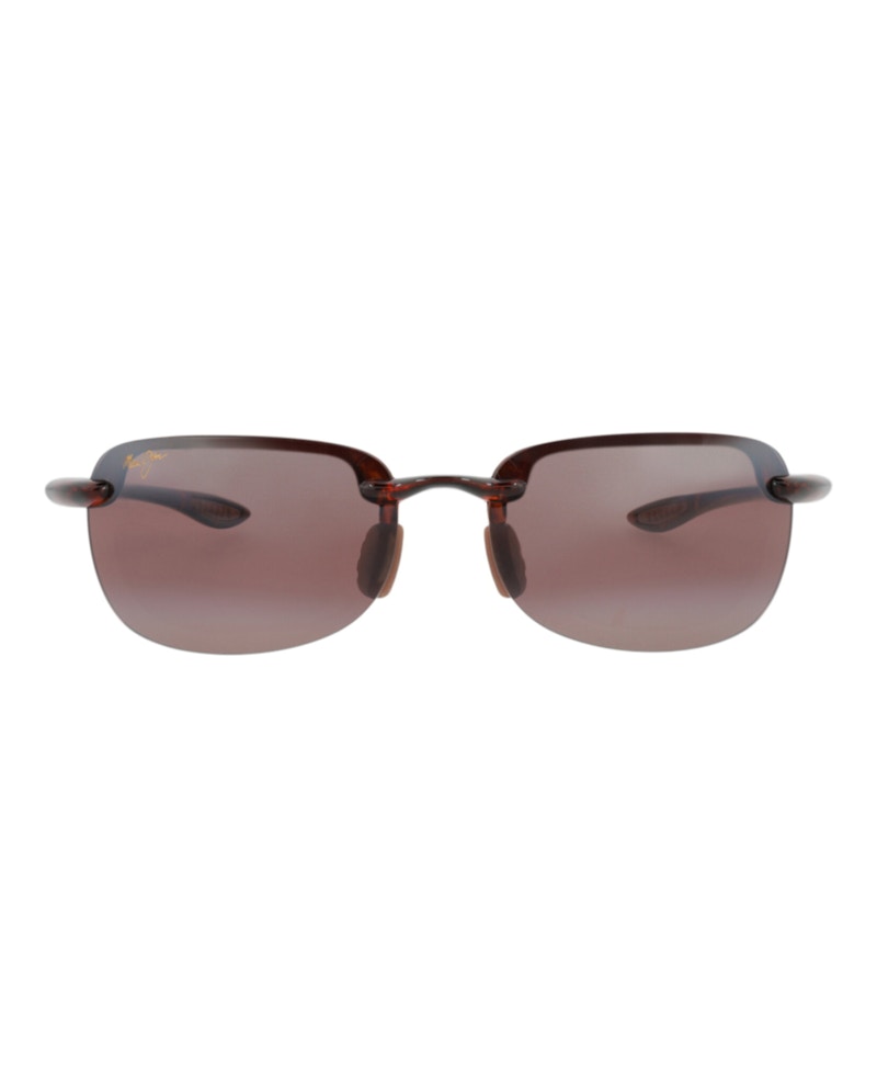 Maui Jim Shield-Frame Injected Sunglasses Tortoise Tortoise Rose (R408-10)