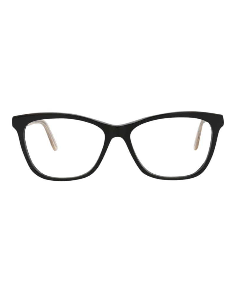 Pre-owned Maui Jim Women's  Squareframe Acetate Optical Frames In Black Clear Transparent (mjo2122/02)