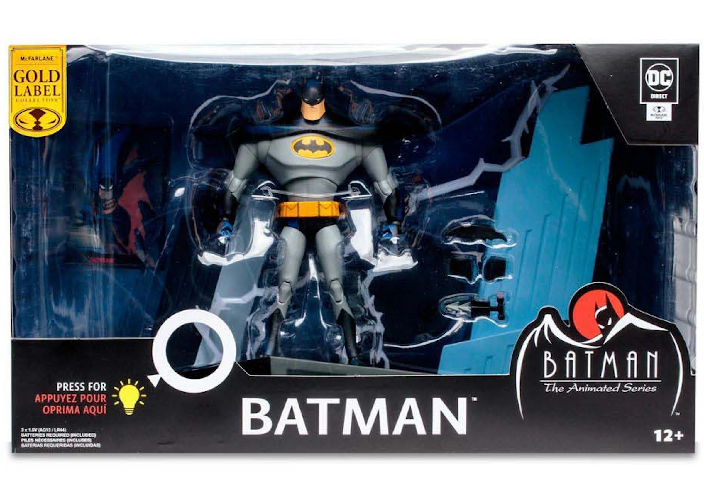 McFarlane Toys DC Comics Batman the Animated Series 30th Anniversary Gold  Label Designer Edition NYCC Exclusive Action Figure - GB