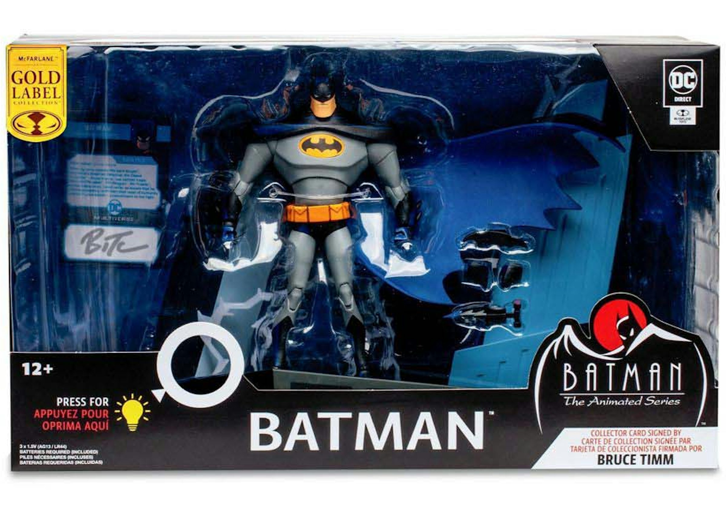 avoid reservation Mount Vesuvius McFarlane Toys DC Comics Batman the Animated Series 30th Anniversary Gold  Label Designer Edition Signed NYCC Exclusive Action Figure - US