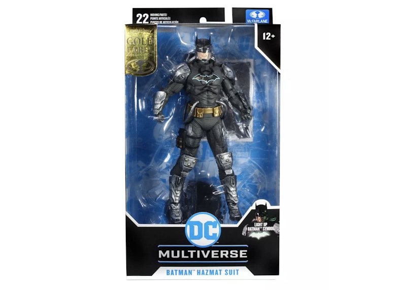 McFarlane Toys DC Comics Multiverse Batman Hazmat Suit Gold Label