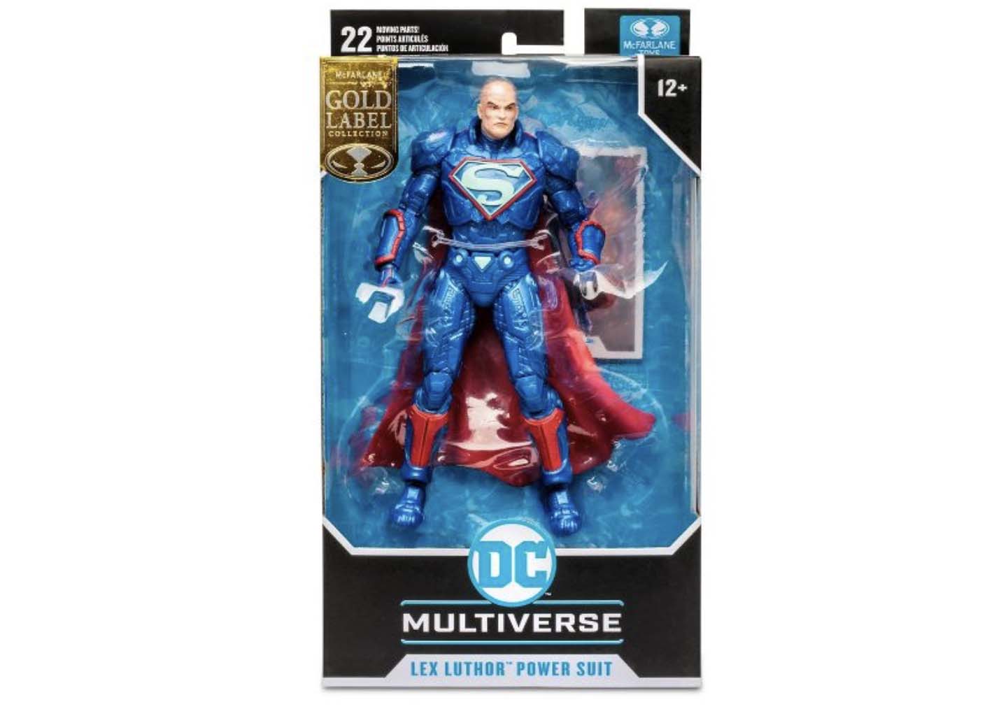 McFarlane Toys DC Comics Multiverse Lex Luthor Power Suit Gold