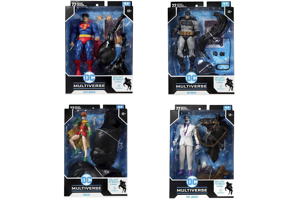 McFarlane Toys DC Multiverse Dark Knight Returns (Horse BAF) Action Figure Set