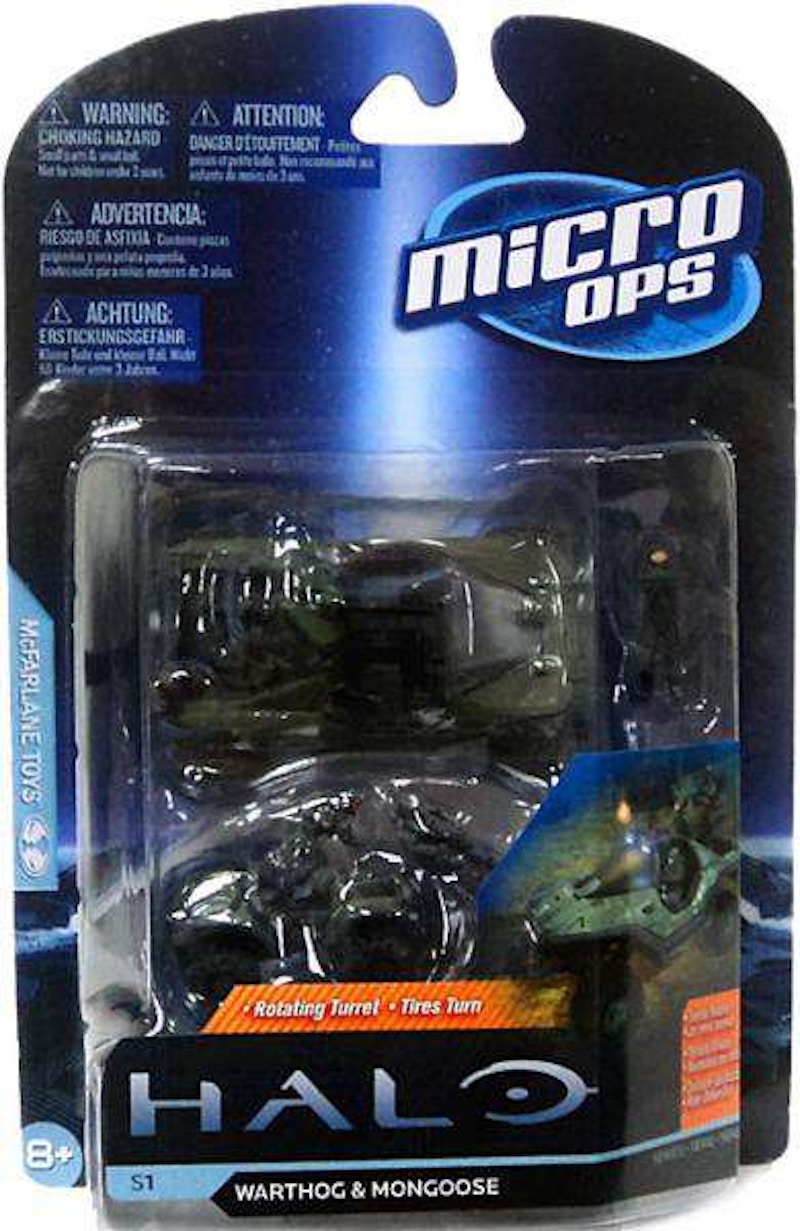 McFarlane Toys Halo Micro Ops Series 1 Warthog Mongoose Mini