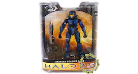 McFarlane Toys Halo Series 1 Spartan Soldier CQB Blue Exclusive Exclusive Action Figure