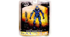 McFarlane Toys Halo Series 1 Spartan Soldier MARK VI Blue Exclusive Exclusive Action Figure