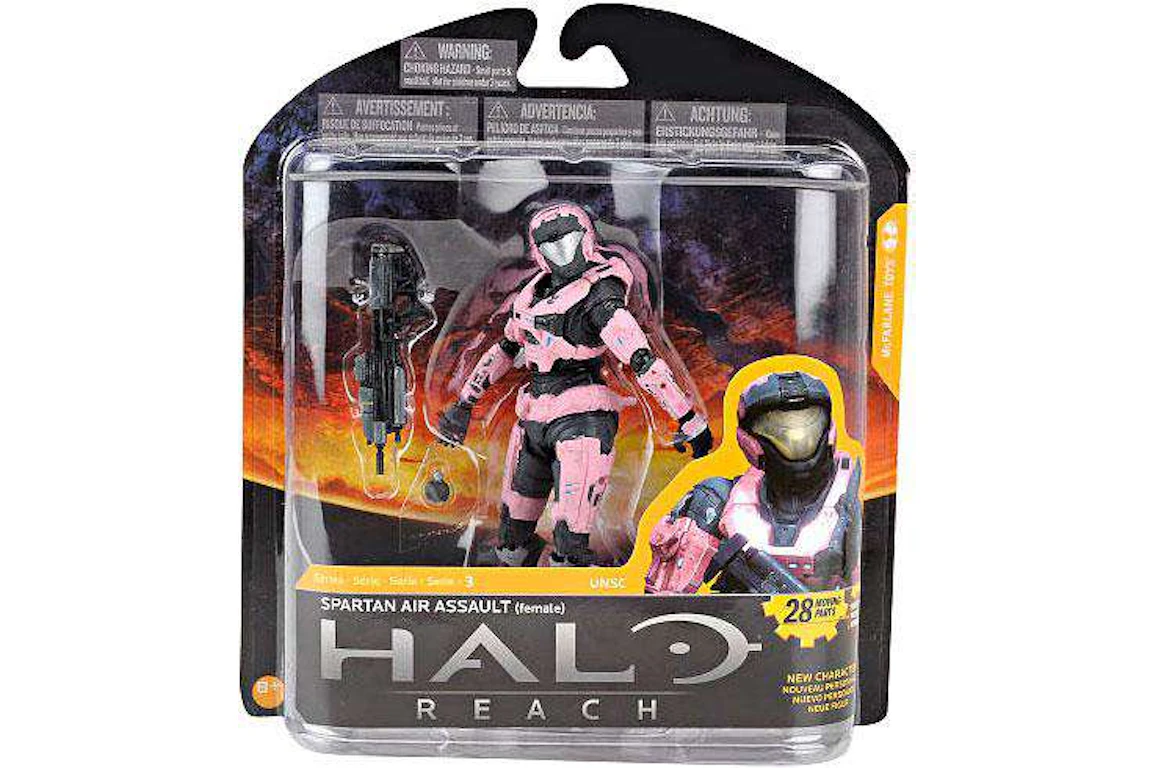 McFarlane Toys Halo Series 3 Spartan Air Assault Female Action Figure