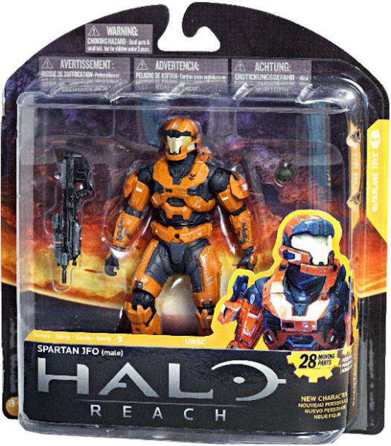 McFarlane Toys Halo Series 3 Spartan JFO Rust Orange