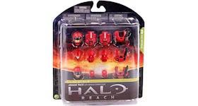 McFarlane Toys Halo Series 4 Armor Pack Red Exclusive Exclusive Action Figure