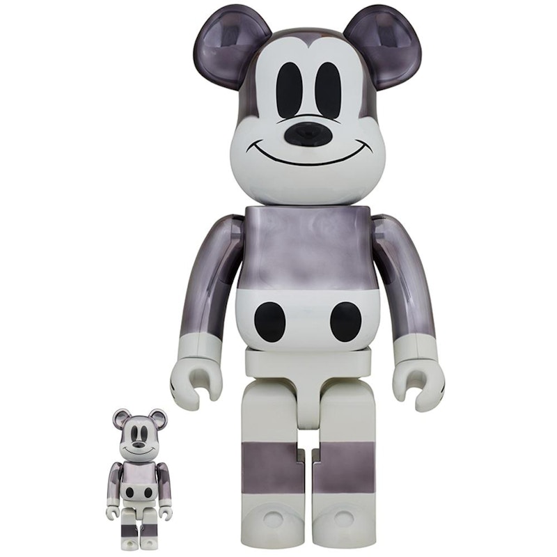 BE@RBRICK fragment MICKEY MOUSE 100％400％