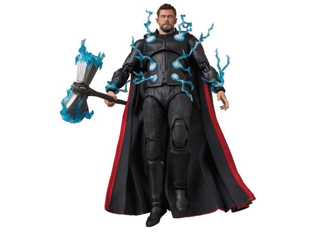 Medicom Avengers: Infinity War MAFEX No.104 Thor Action Figure ...