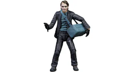 Medicom Mafex Batman The Dark Knight Joker Px Action Figure - Bank Robber Version Gray